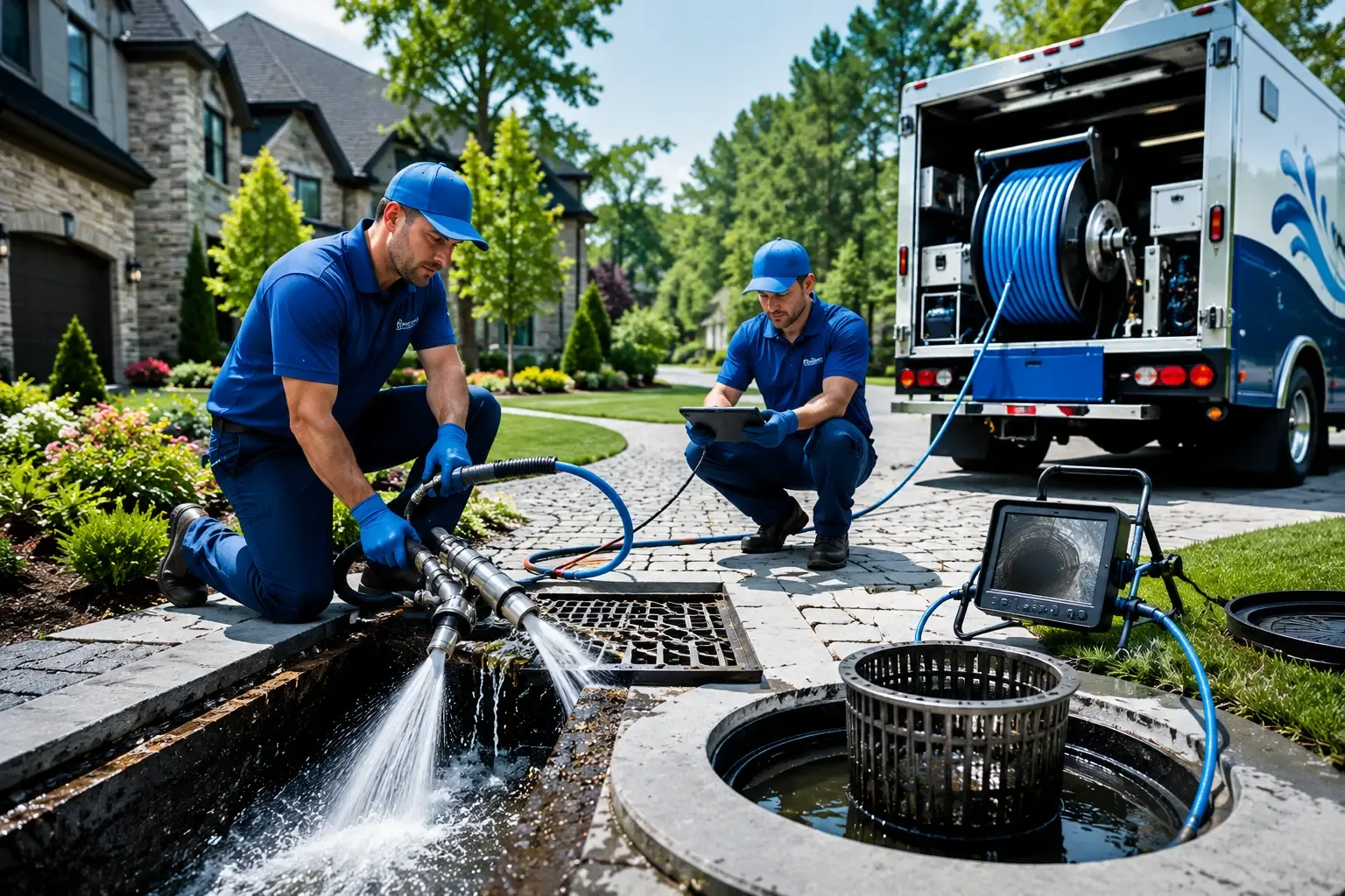 Local outdoor drain cleaning professionals in Hebron, IL