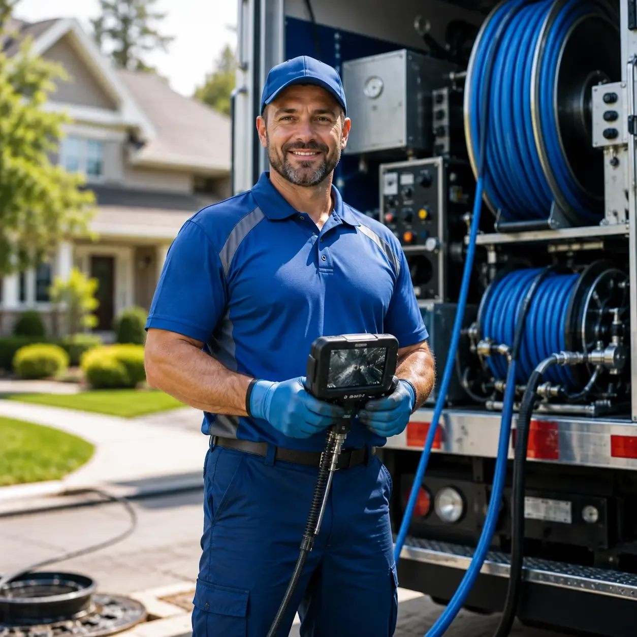 Local outdoor drain cleaning specialists in Hebron, IL